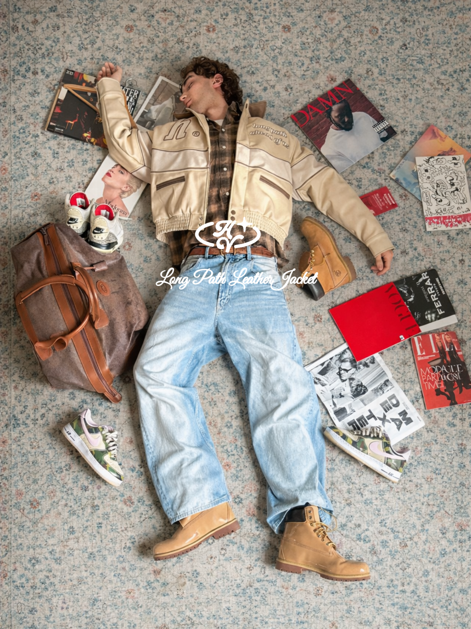 LONG PATH LEATHER JACKET