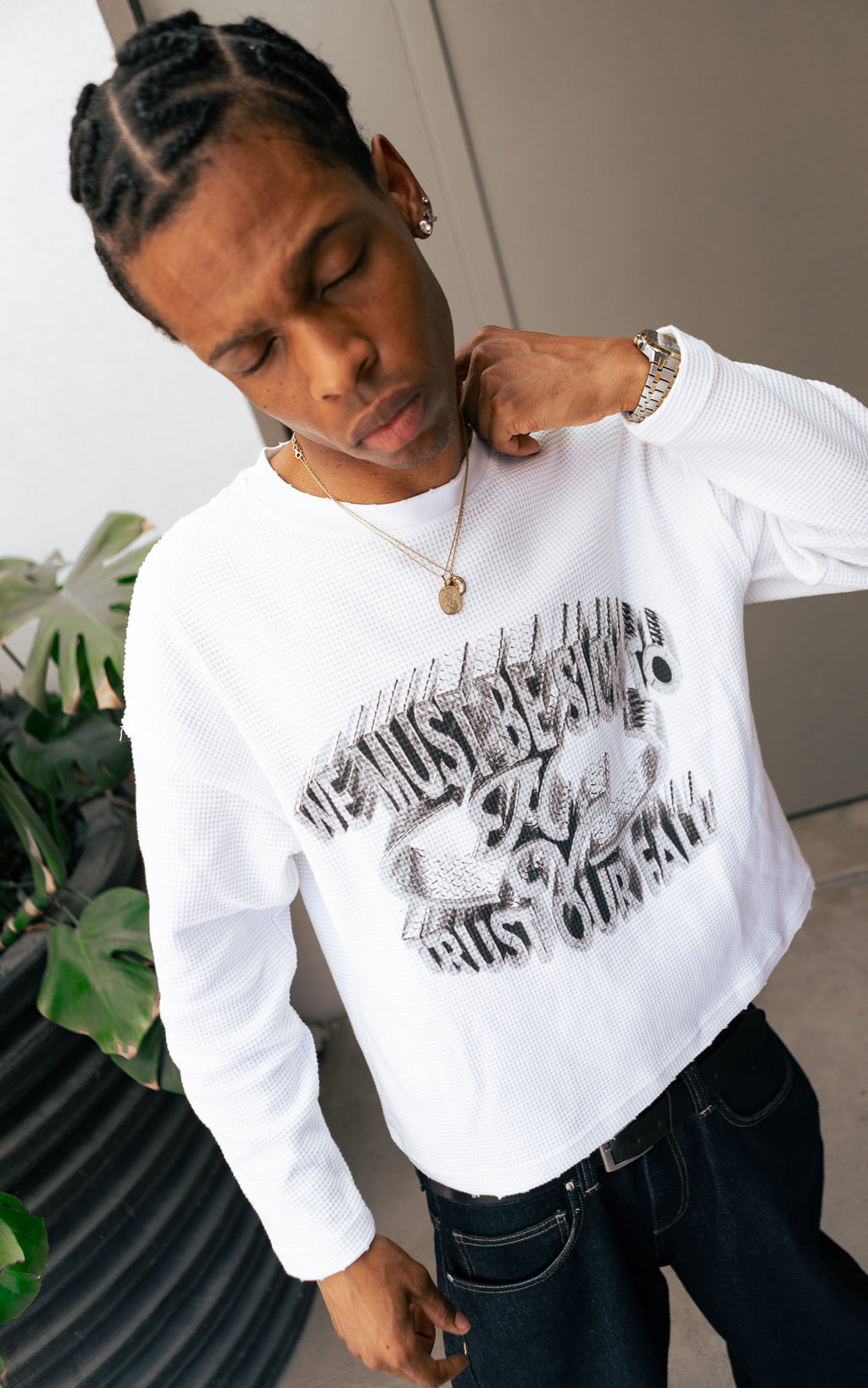 White Sicko Longsleeve