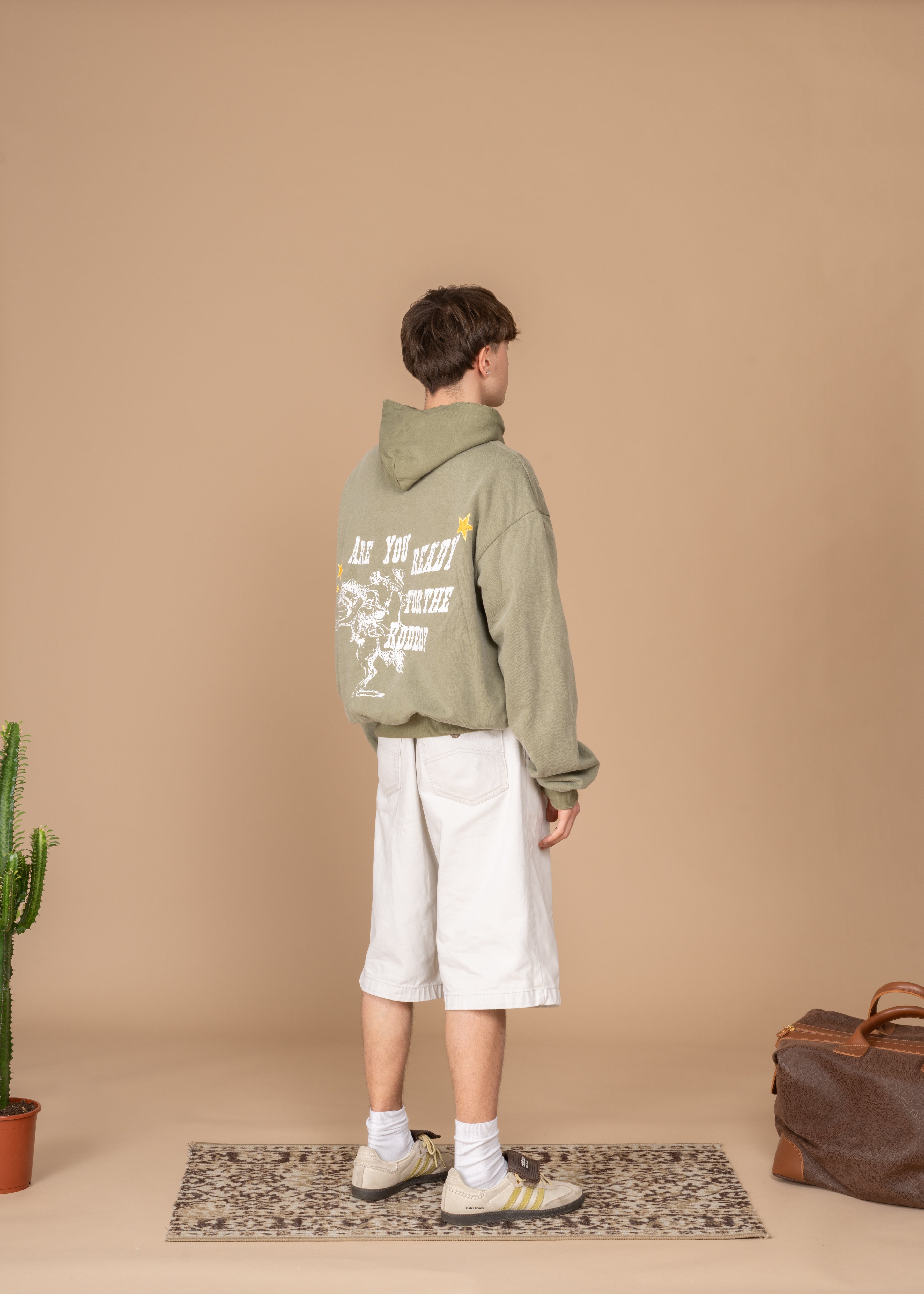 Desert Green Rodeo Hoodie