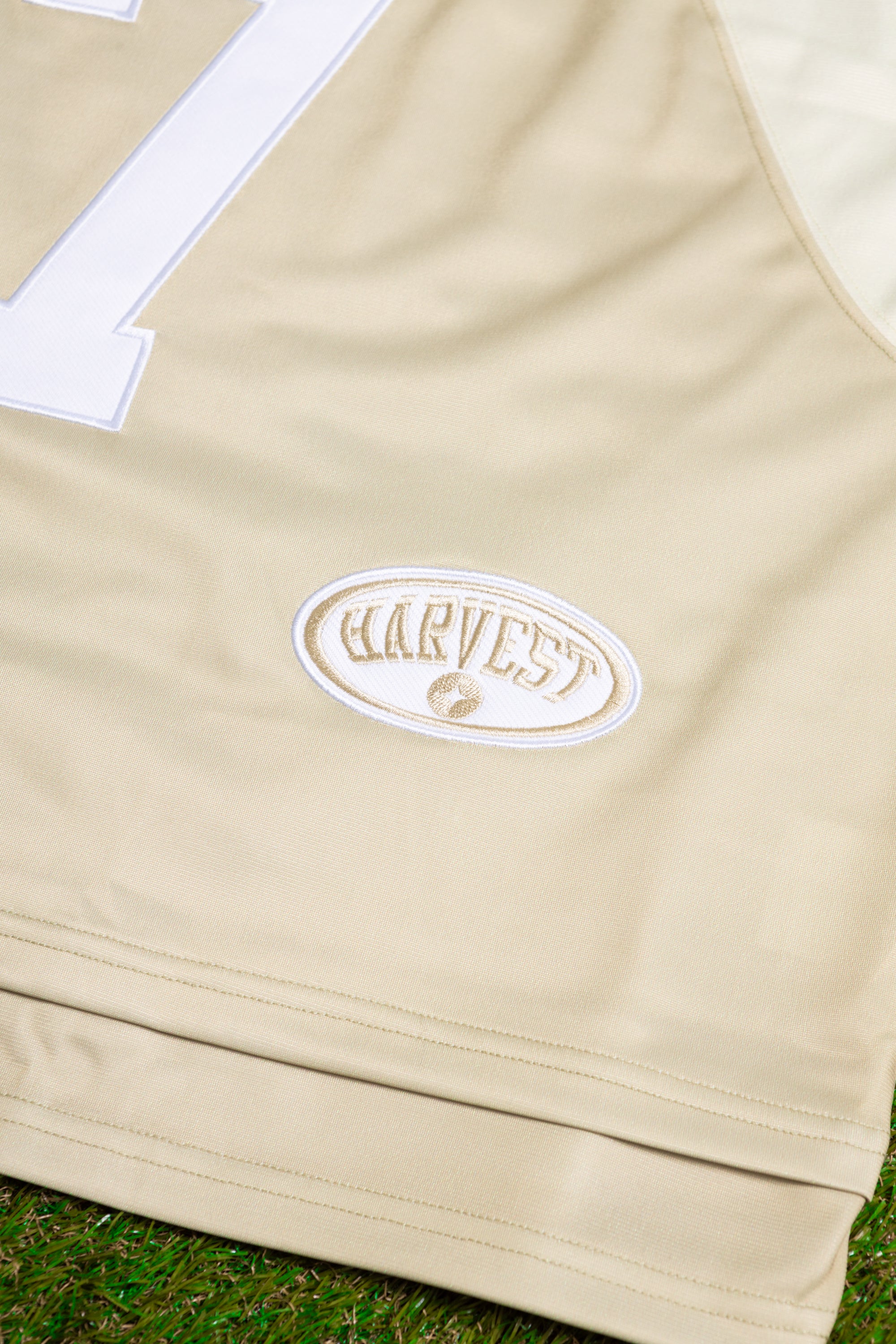 Triple Tone Cream American Football Jersey