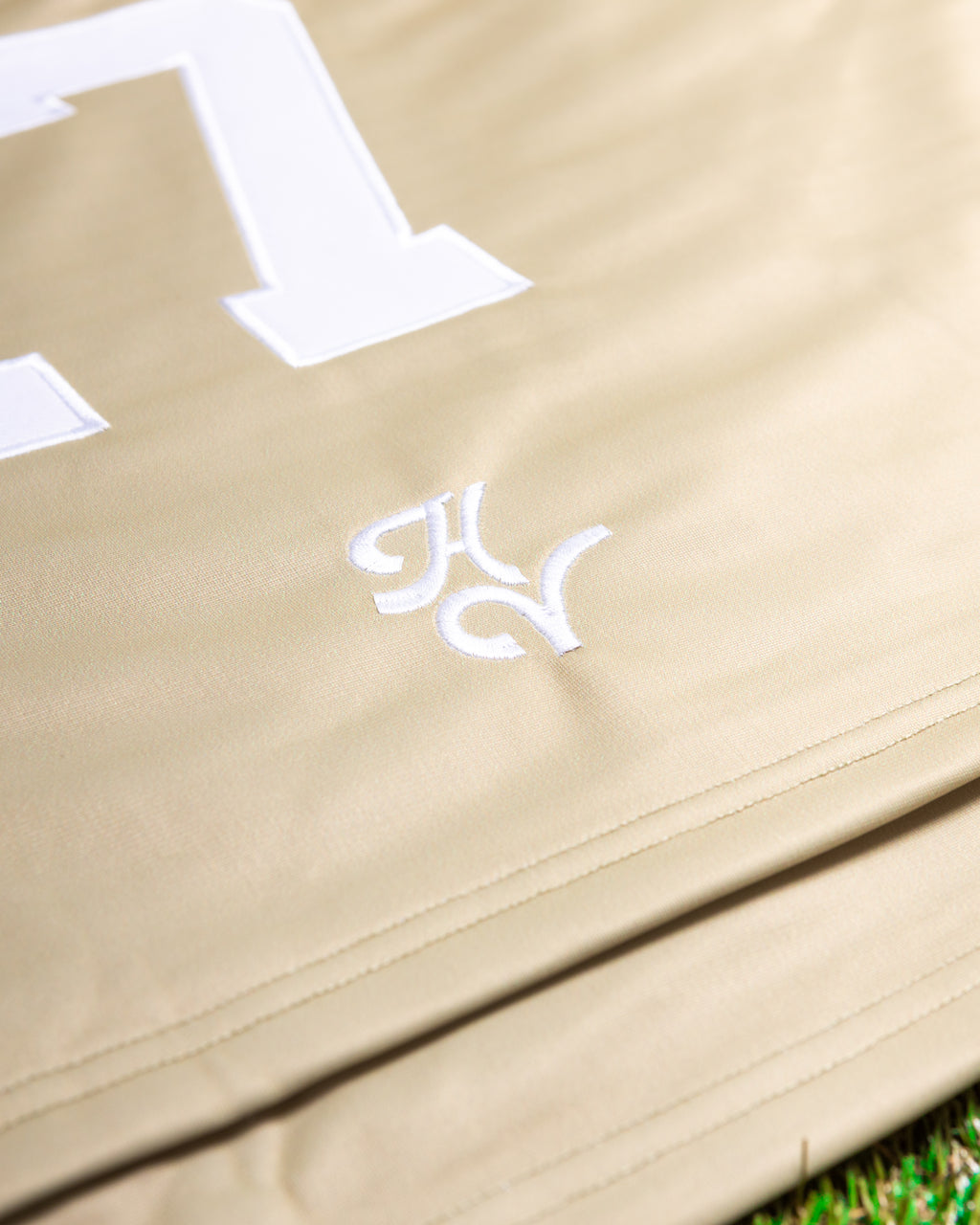Triple Tone Cream American Football Jersey