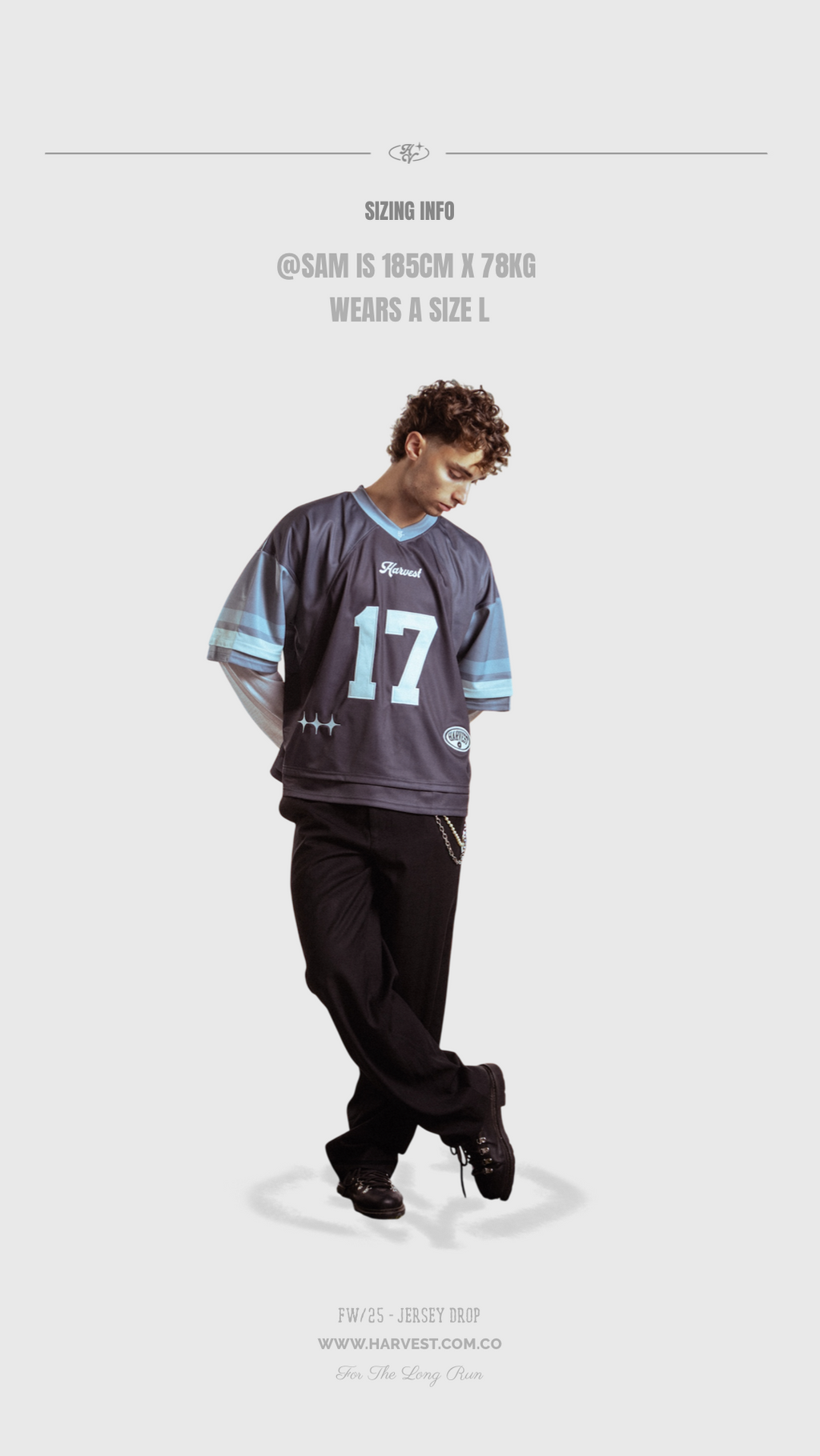 Triple Tone Grey American Football Jersey