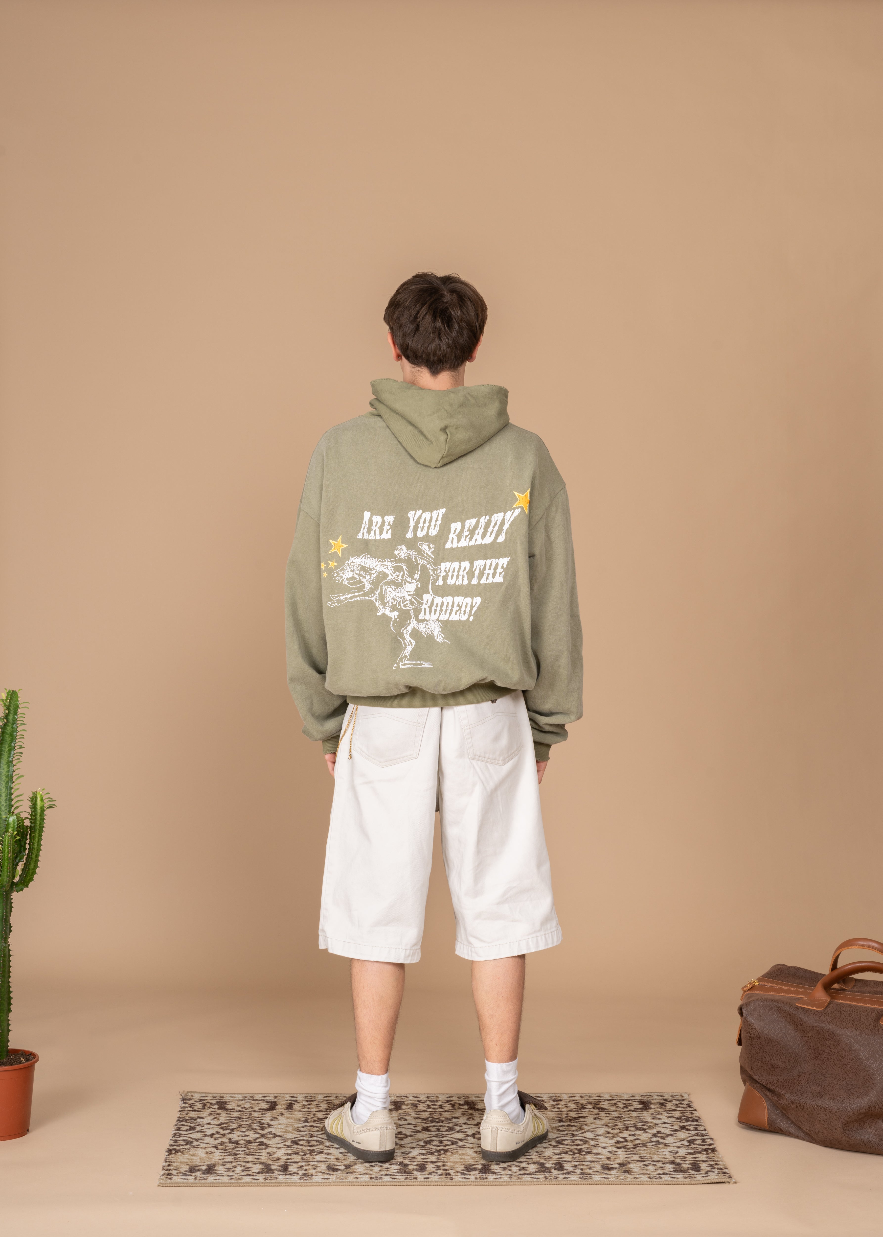 Desert Green Rodeo Hoodie