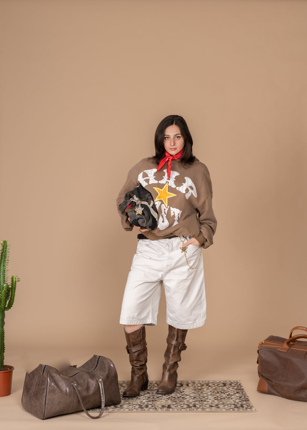 Desert Brown Rodeo Hoodie
