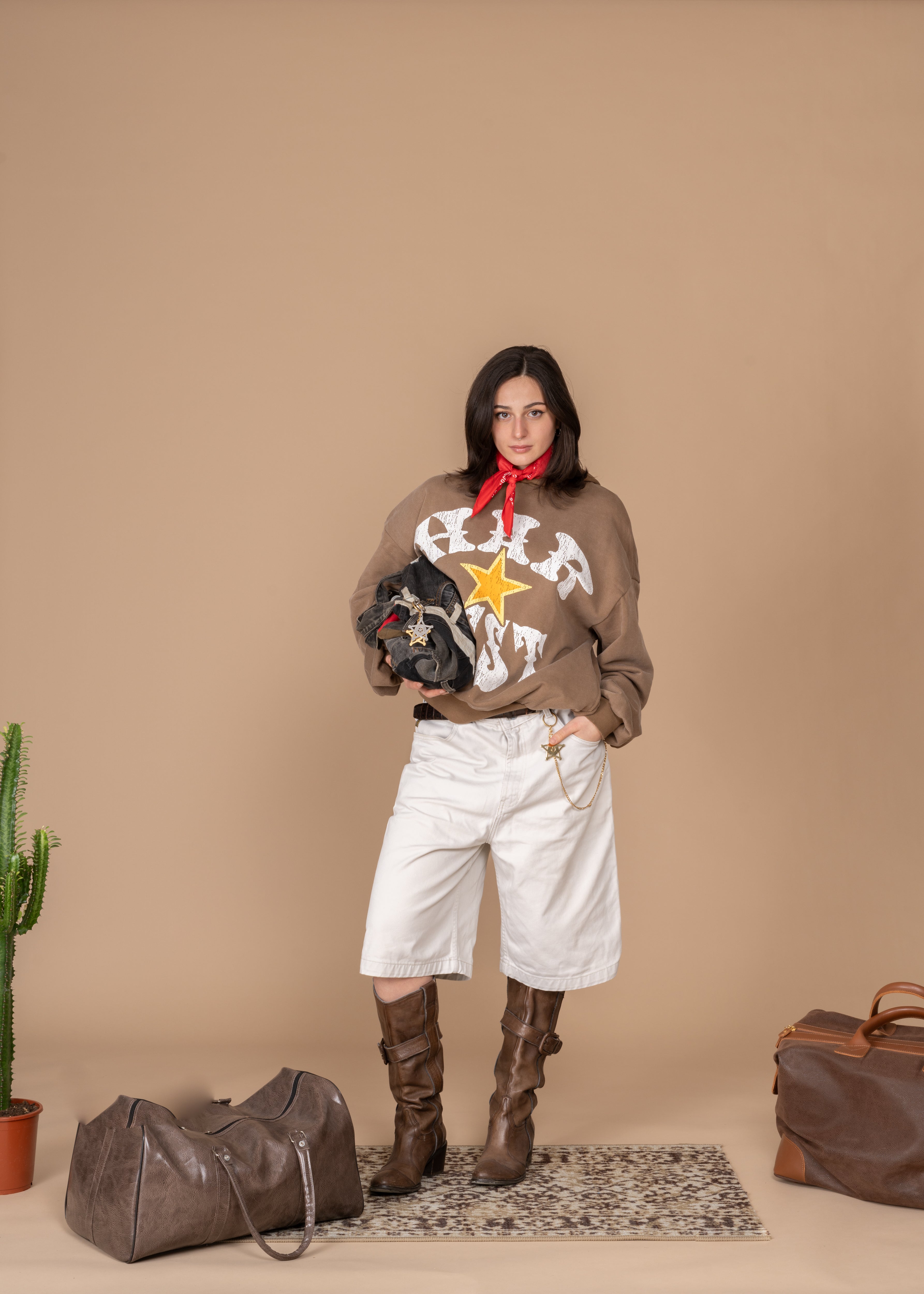 Desert Brown Rodeo Hoodie