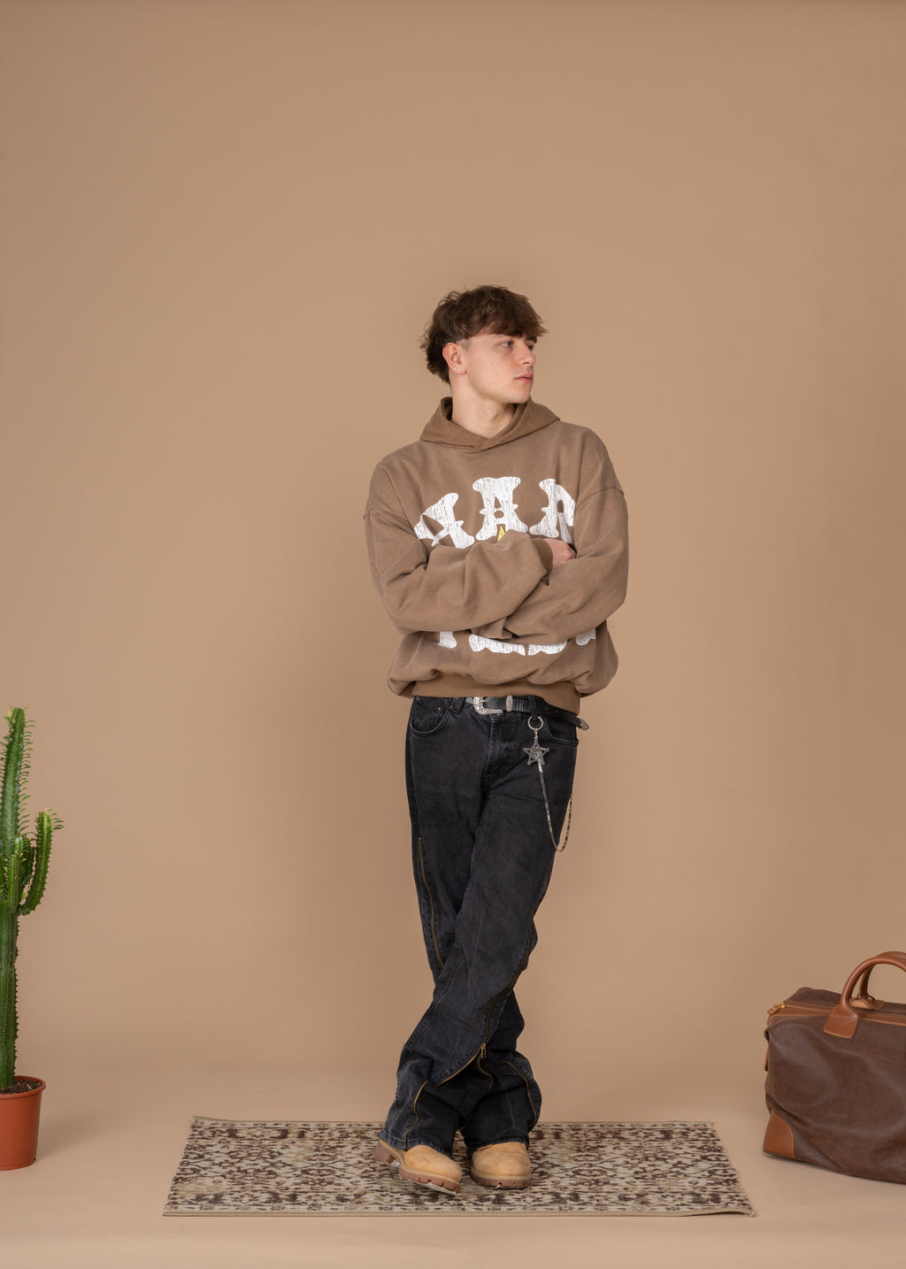 Desert Brown Rodeo Hoodie