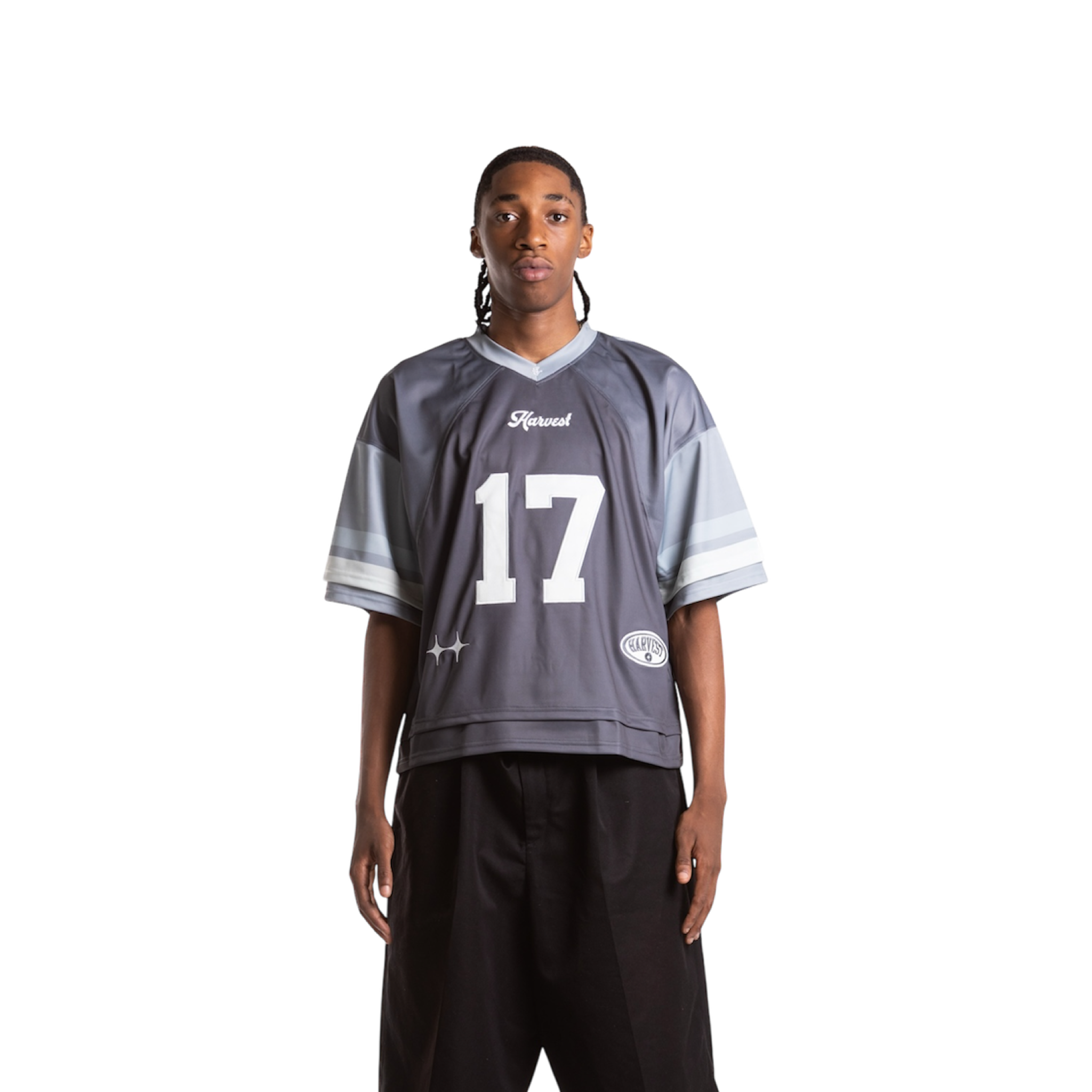 Triple Tone Grey American Football Jersey